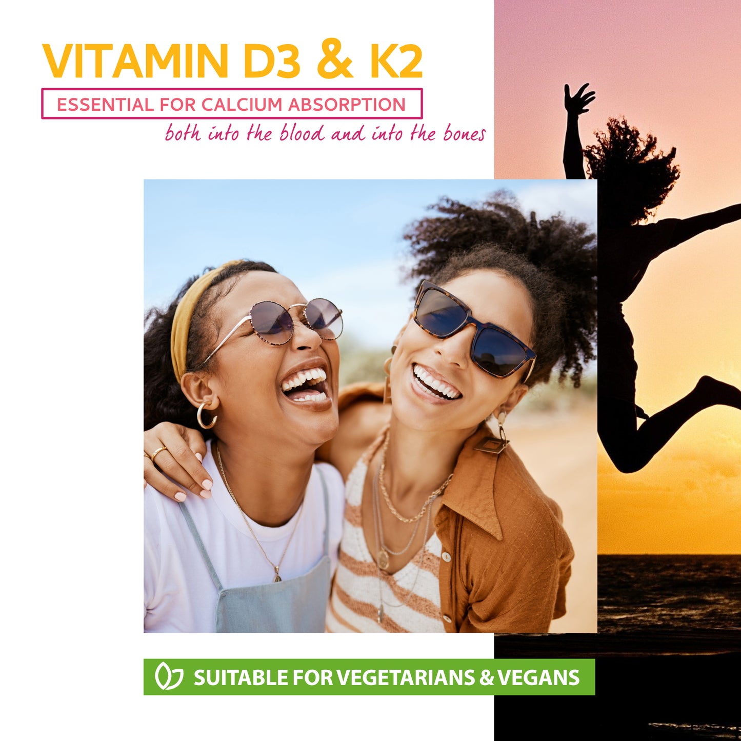 Vitamin D 3,000 IU & Vitamin K2 100ug MK7