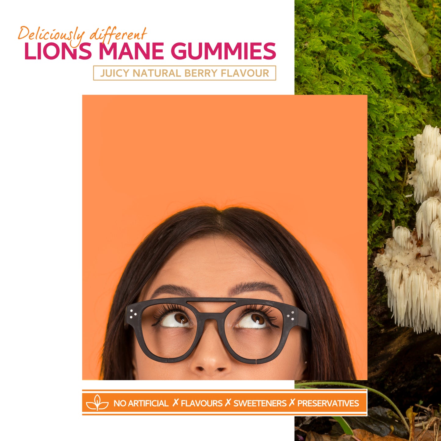 Lions Mane 60 Gummies 2000mg