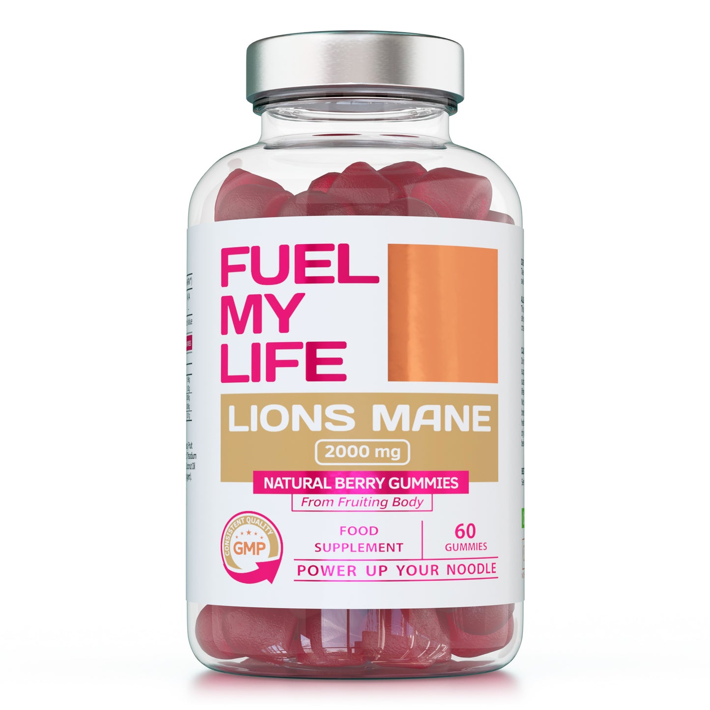 Lions Mane 60 Gummies 2000mg